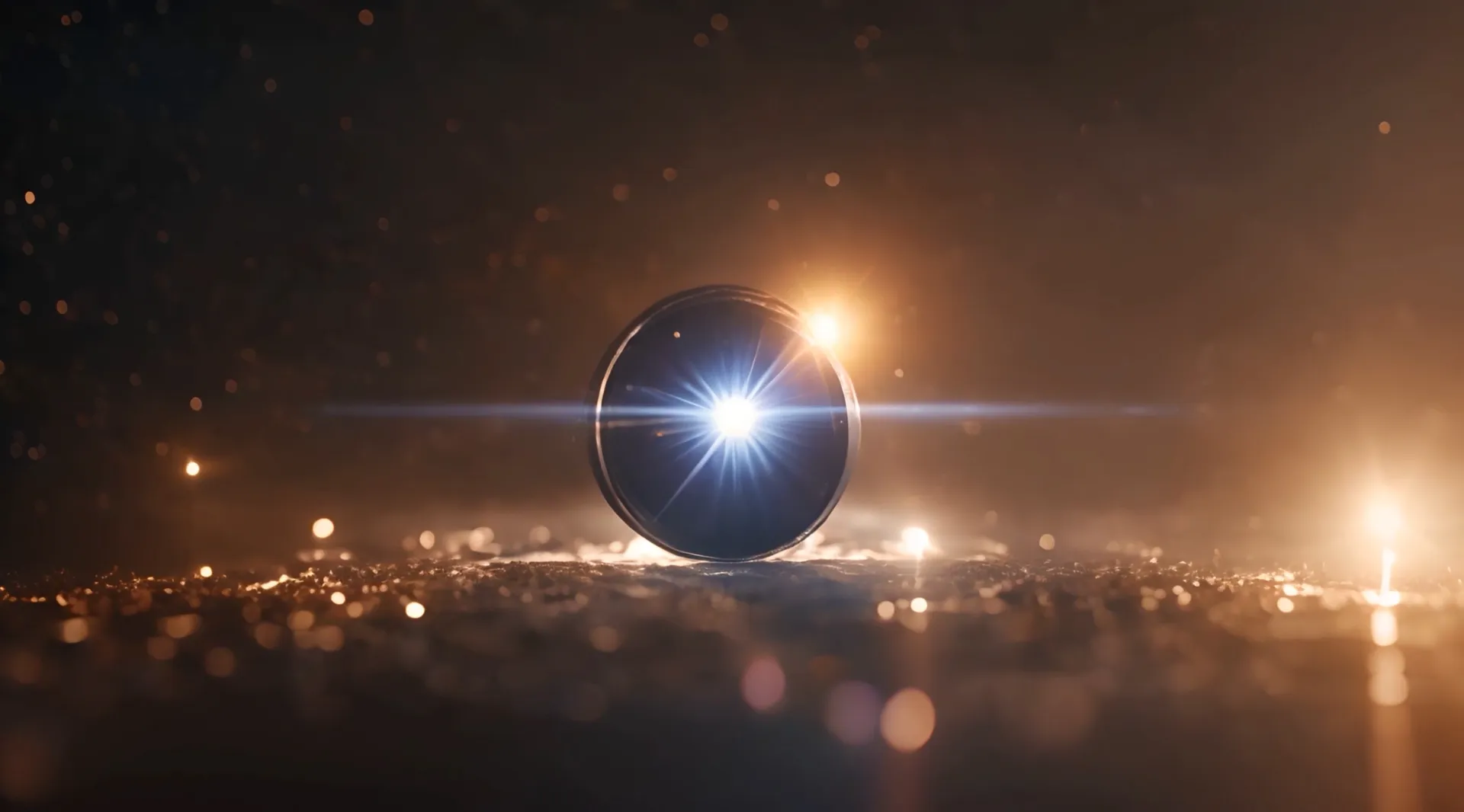 Mysterious Orb with Starlight Video Backdrop